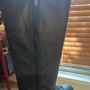 Black Knee-High Boots